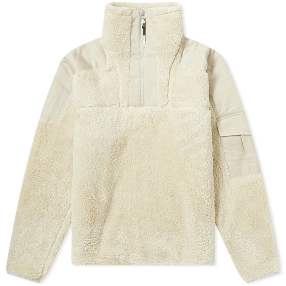 Rag & Bone Logan Sherpa Quarter zip pullover - Picture 3 of 15